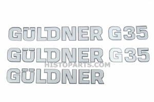 Bonnet decal set Güldner G35