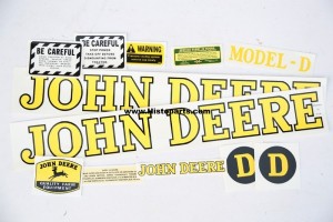 Decalset John Deere D (1939-53)