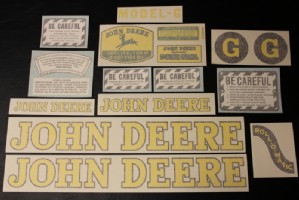 Decalset John Deere G (1947-53)