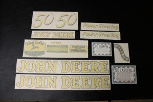 Decalset John Deere 50