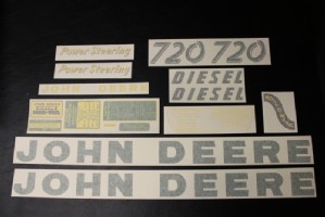 Decalset John Deere 720 Diesel