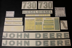Decalset John Deere 730 Diesel