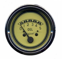 Oil pressure gauge 0-5 bar, 60mm