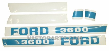 Ford 3600 Bonnet decal set