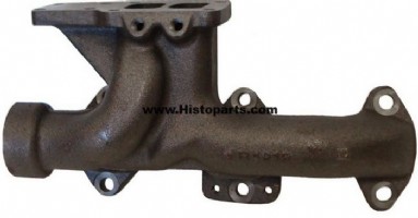 Front manifold with turbo mounting flange, International