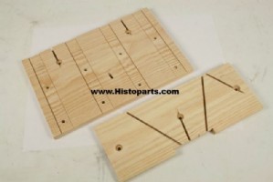 Coil box wood set.