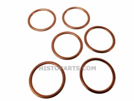 Manifold gasket copper ring set