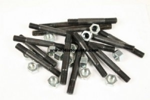 Cylinerhead nut and stud kit. A-Ford