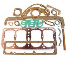 Full engine gasket set with copper headgasket, A-Ford