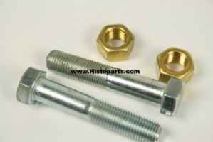 Muffler clamp bolts. A-Ford