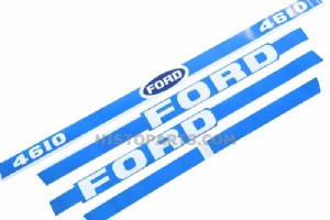 Ford 4610 Bonnet decal set