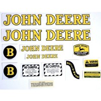 Decal set John Deere B, 1947 -52