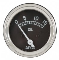 Oil Pressure gauge. 0-15 Lb. A-Ford 