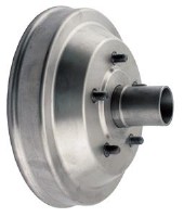 Frontwheel hub with brakedrum. A-Ford