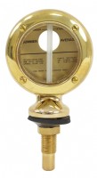 Brass Boyce Motometer, temperature gauge